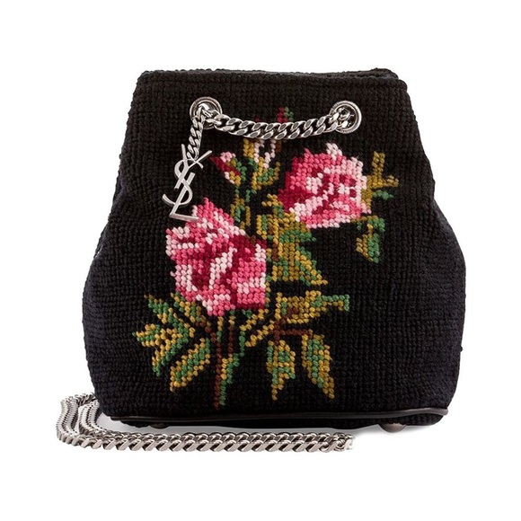 ✨SALE✨YSL Emmanuelle bucket bag, grunge rose ✨SALE✨ - Picture 1 of 16